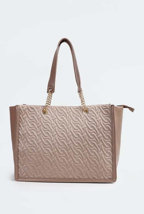 Women Embossed Handbag