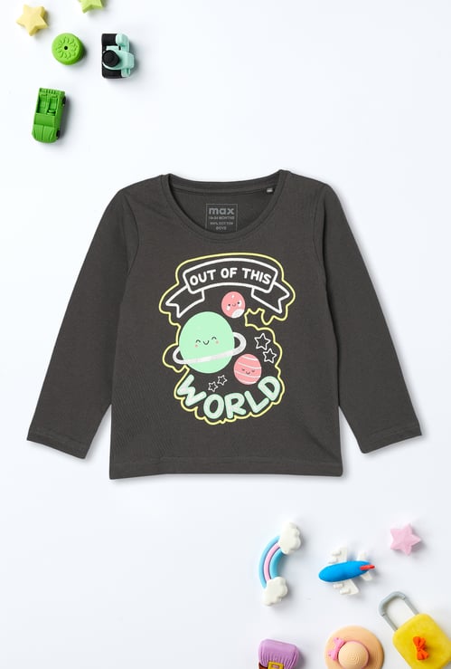 Boys Graphic Printed T-shirt