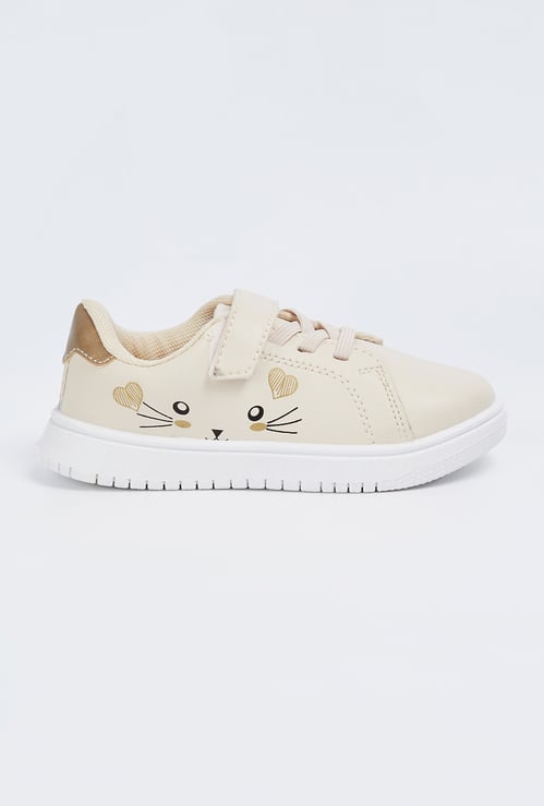 Girls Printed Sneakers