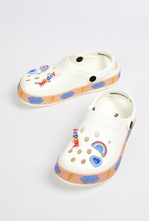 Girls Clogs with Jibbits