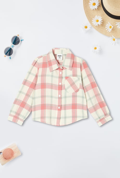 Girls Checked Shirt