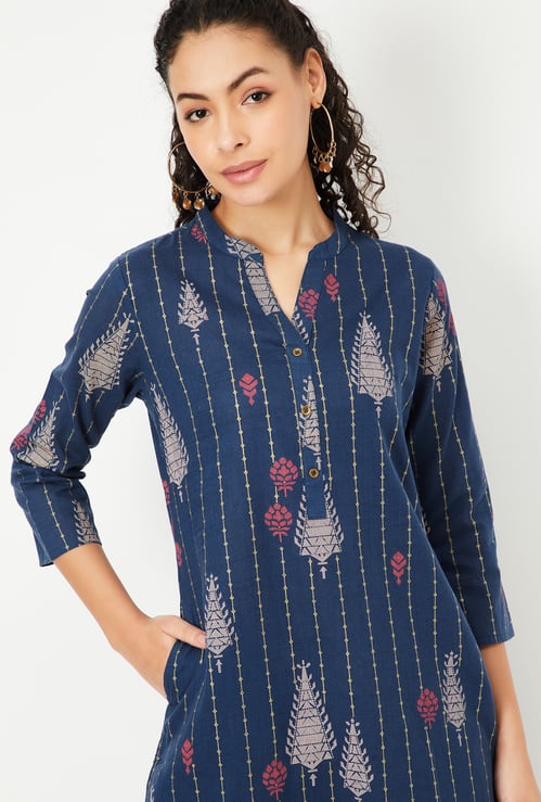 Women Printed Straight Kurta