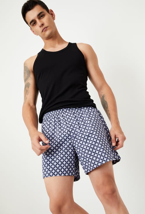 Men Printed Boxers
