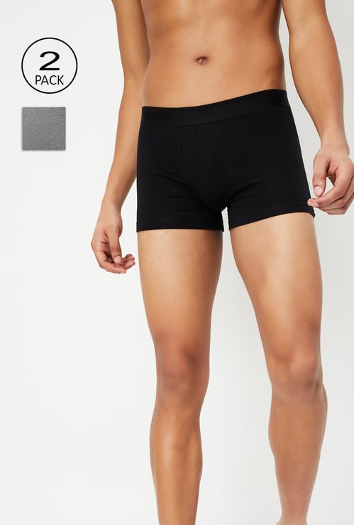 Men Assorted Trunks - Pack of 2