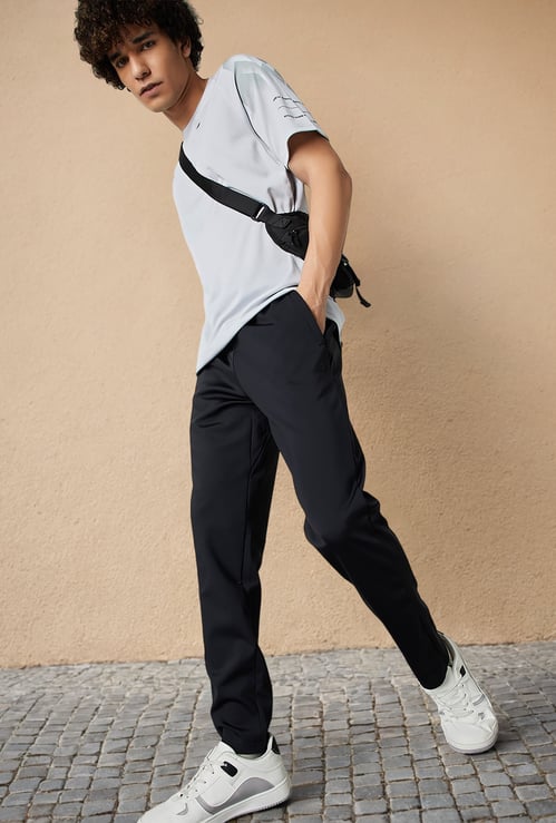 Men Solid Track Pants