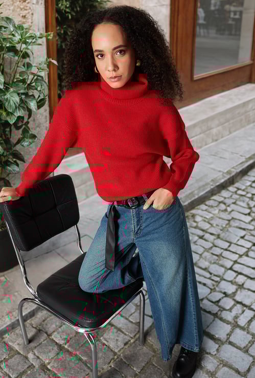 Women Knit Sweater