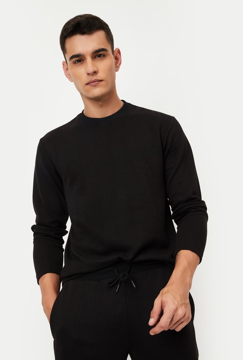 Men Knit Thermal T-shirt