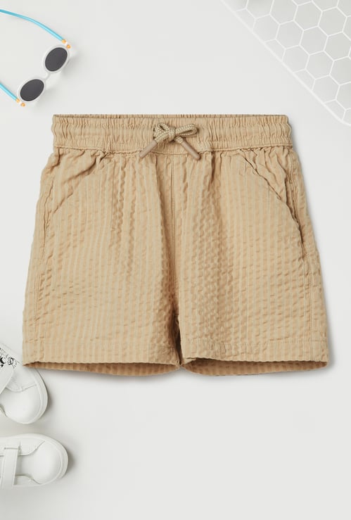 Boys Crinkled Shorts