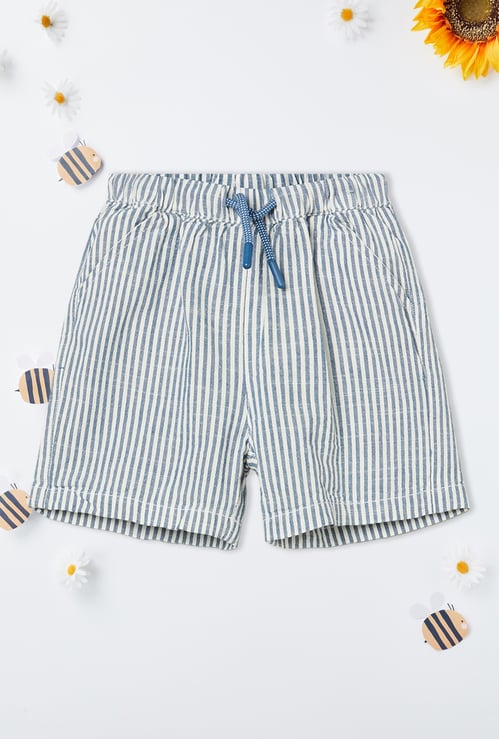 Boys Striped Shorts