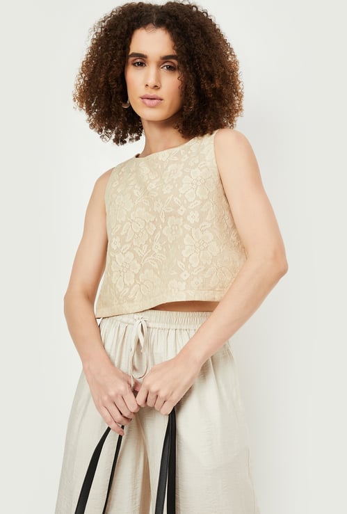 Kalki x Max Women Lace Crop Top