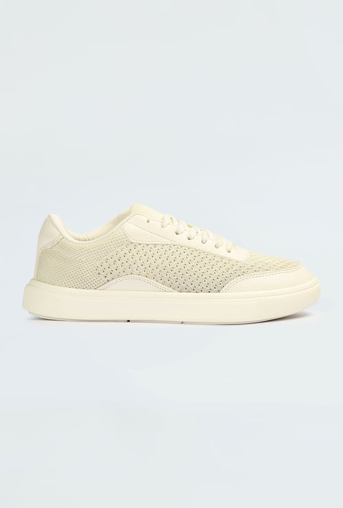 Men Mesh Lace Up Sneakers