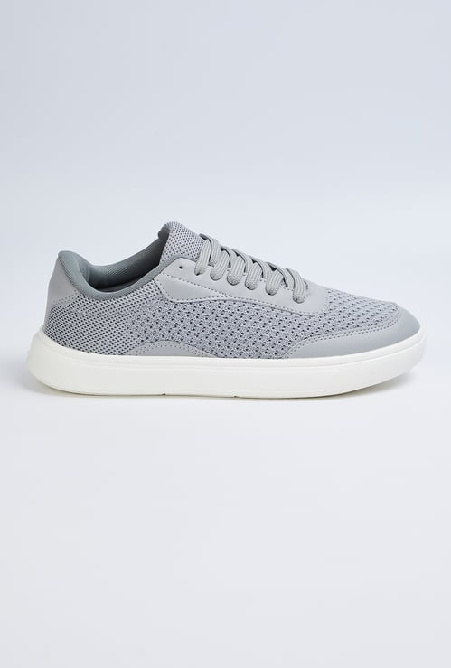Men Mesh Lace Up Sneakers