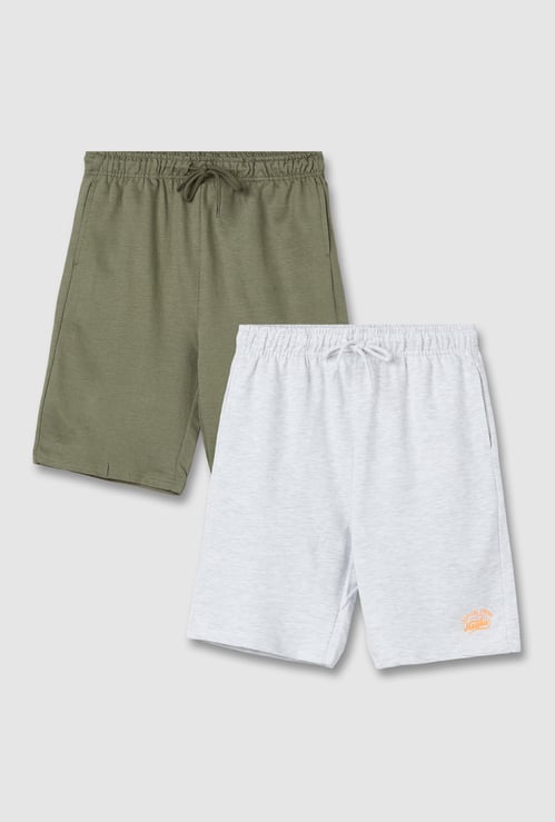 Boys Knit Shorts - Pack of 2