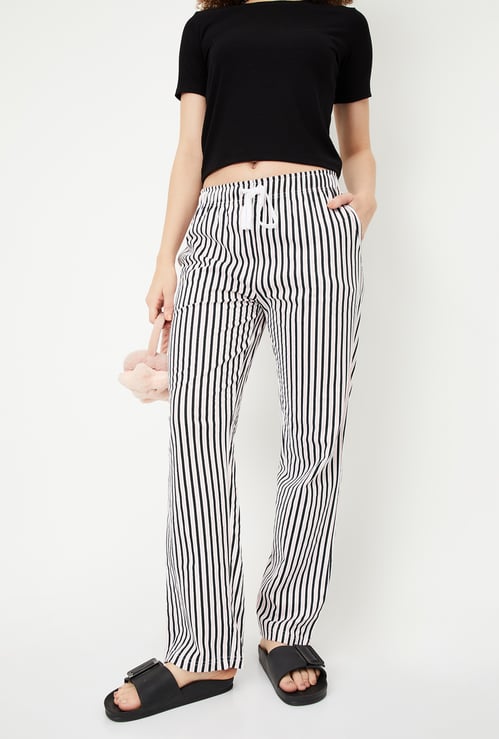 Women Striped Pyjamas