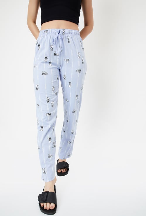 Women Charlie Brown Print Pyjamas