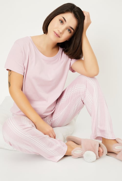 Women Printed PJ Set