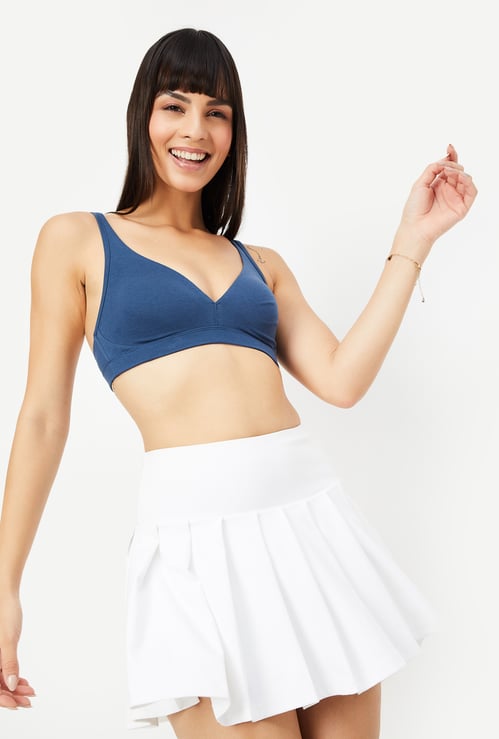 Women Soft Cup Plunge Bra