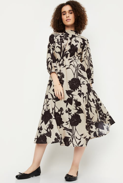 Kalki x Max Women Printed Fit & Flare Dress