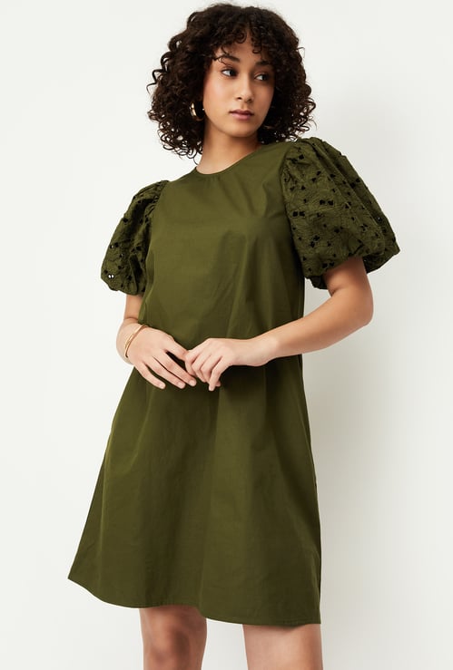 Kalki x Max Women Solid Shift Dress