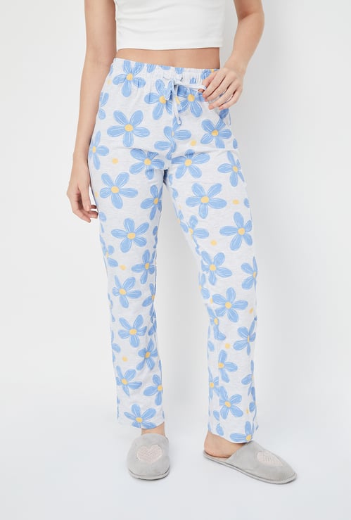 Women Floral Printed Pyjamas