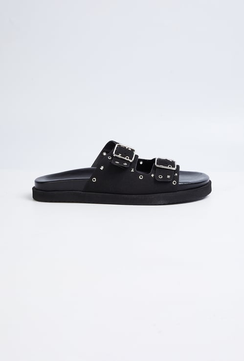 Women Rivet Studded Flats