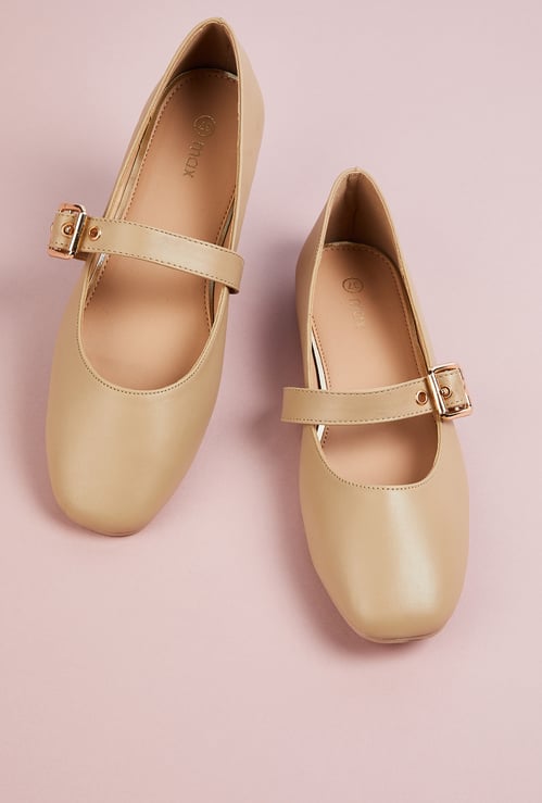 Women Solid Mary Janes