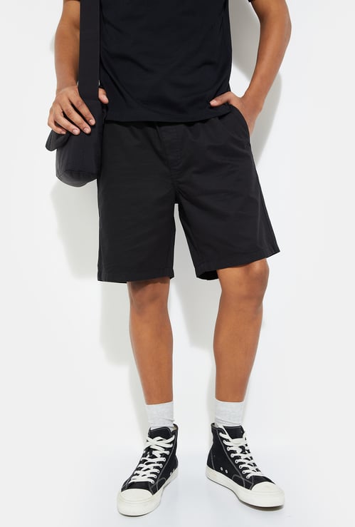 URB_N Men Solid Shorts