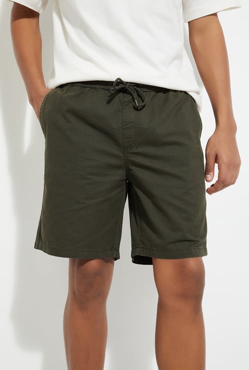 URB_N Men Solid Shorts