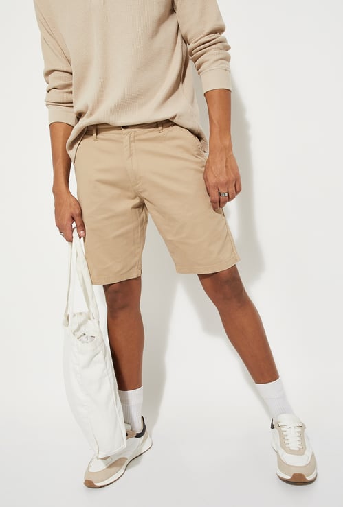 URB_N Men Solid Shorts