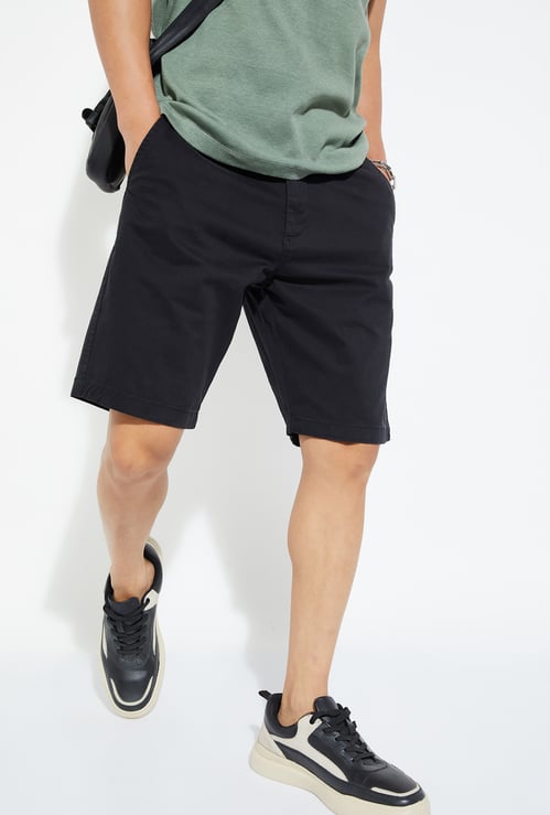 URB_N Men Solid Shorts