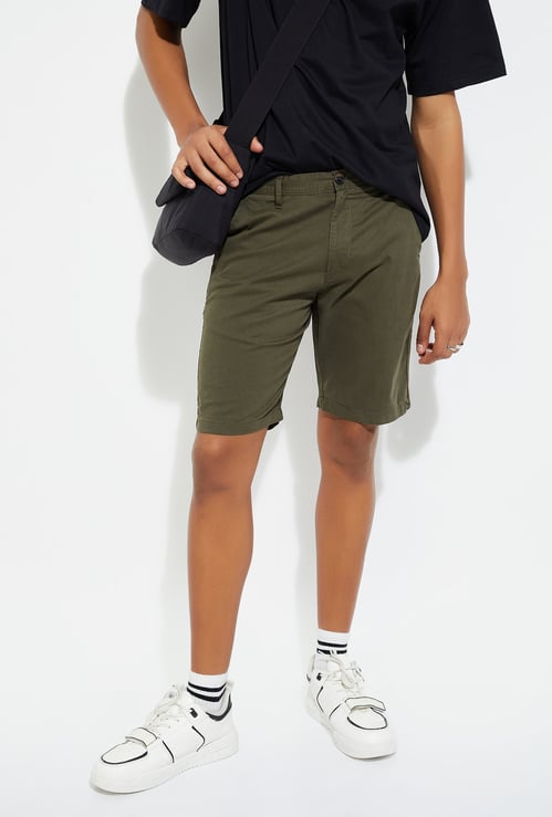 URB_N Men Solid Shorts