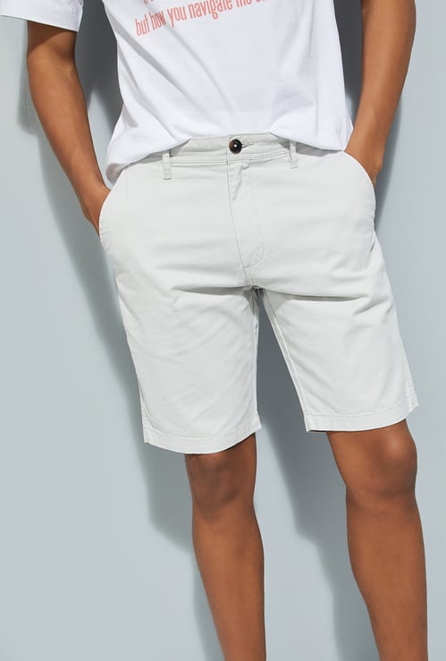URB_N Men Solid Shorts