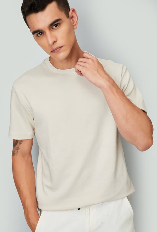 Men Solid T-shirt