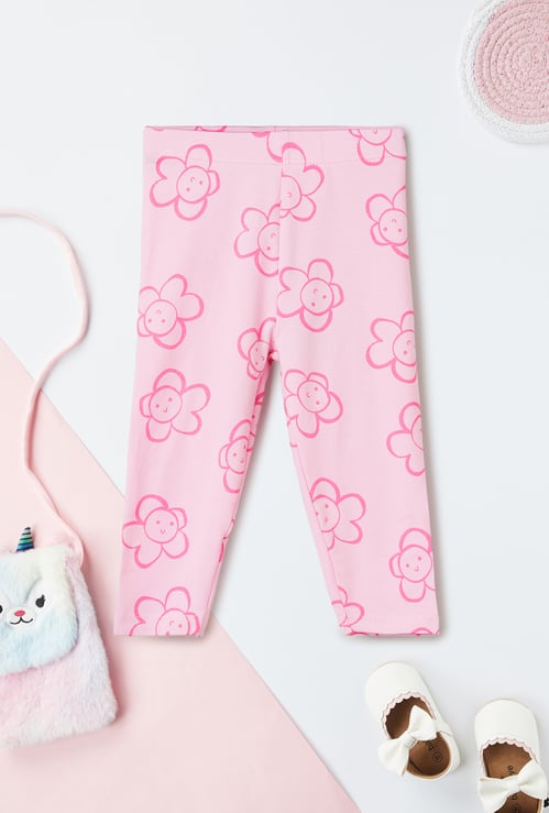 Girls Printed Leggings