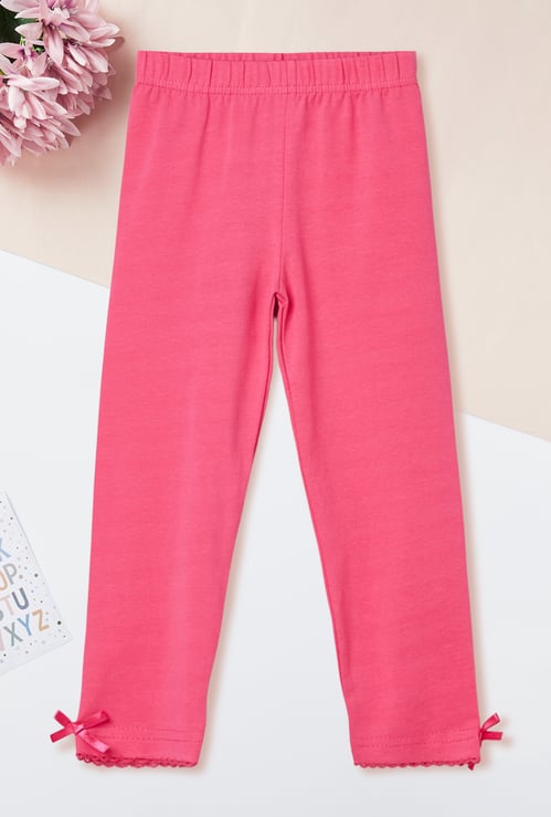 Girls Knit Slim Fit Leggings