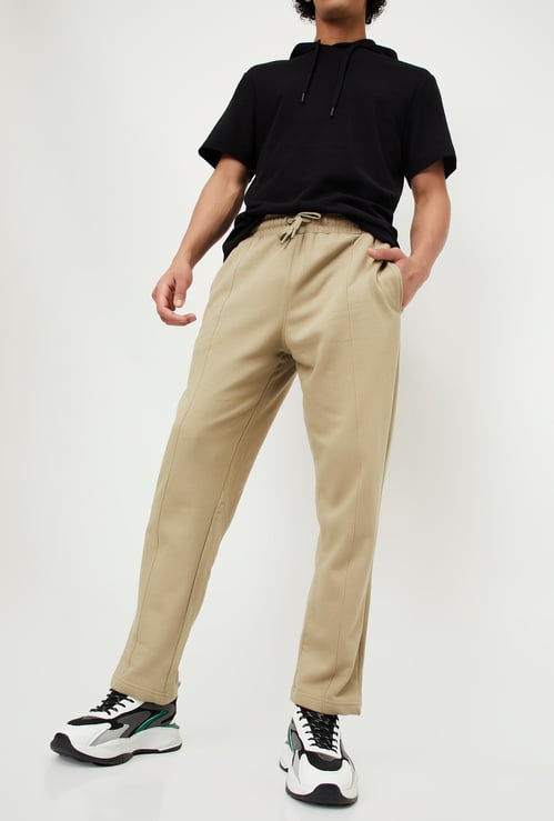 Men Solid Track Pants