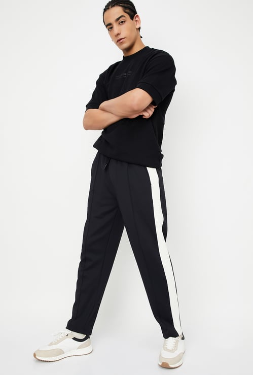 Men Side Panelled Track Pants