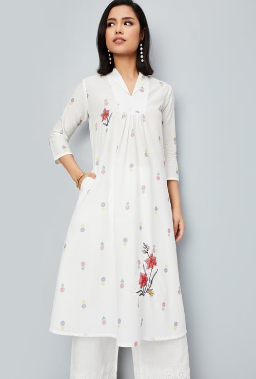 Kalki x Max Women Printed A-line Kurta