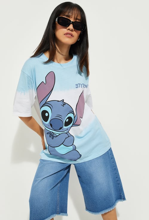 URB_N Women Stitch Printed T-shirt