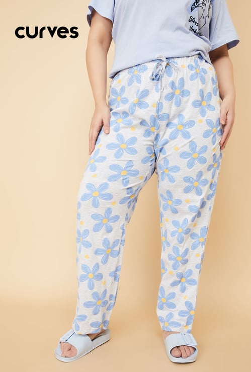 Women Floral Printed Pyjamas