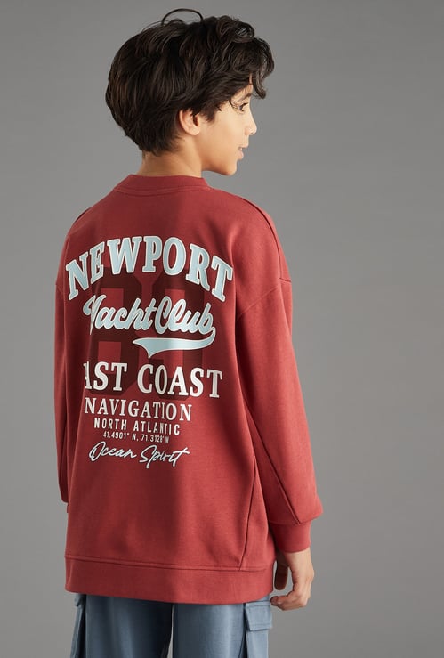Boys Printed Sweatshirt