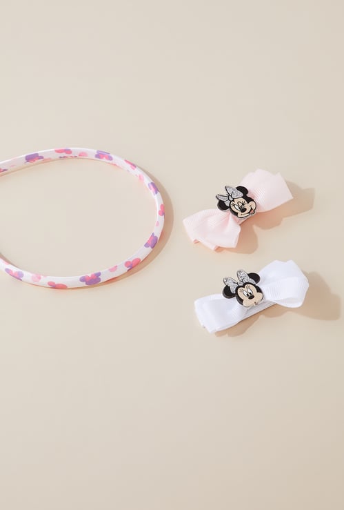 Girls Headband with Clips - Pack of 3