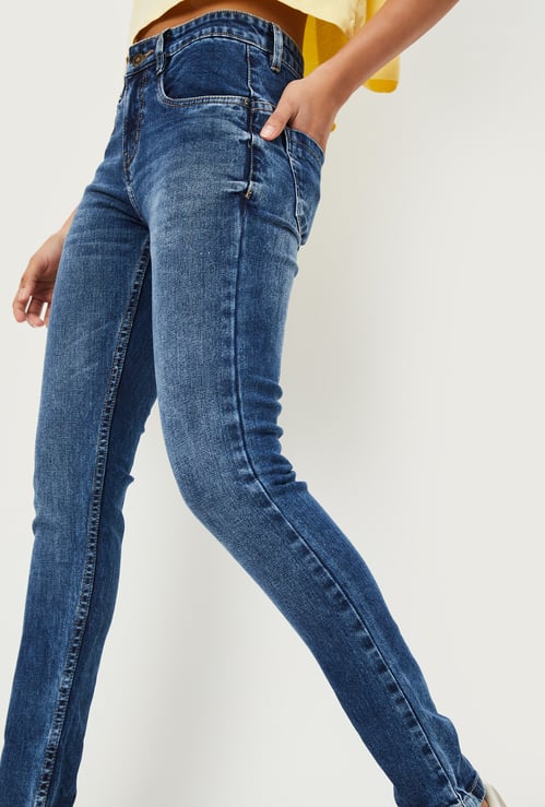 Women Skinny Fit Push-Up Jeans