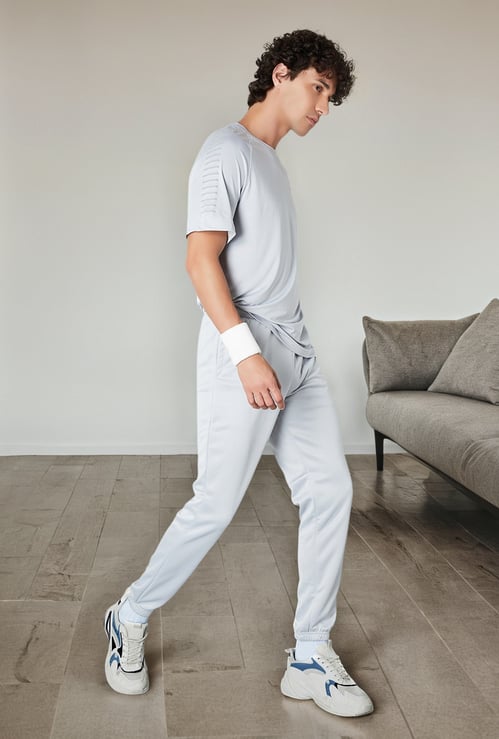 Men Solid Sports Joggers