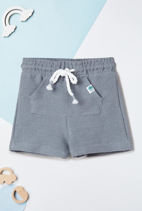Boys Textured Shorts