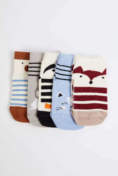 Girls Patterned Socks - Pack of 5