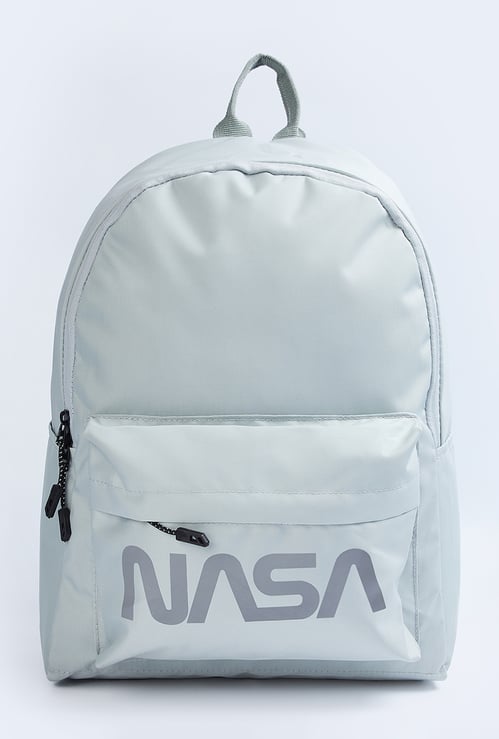 Men Nasa Print Backpack