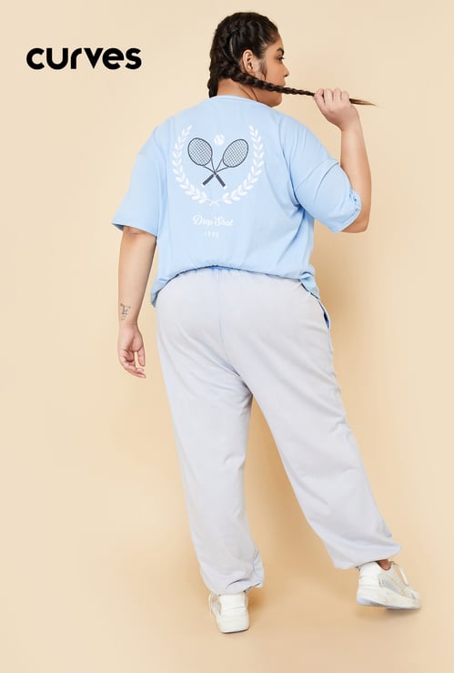 Women Oversized Printed T-shirt