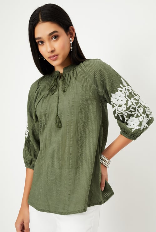 Kalki x Max Women Embroidered Tunic