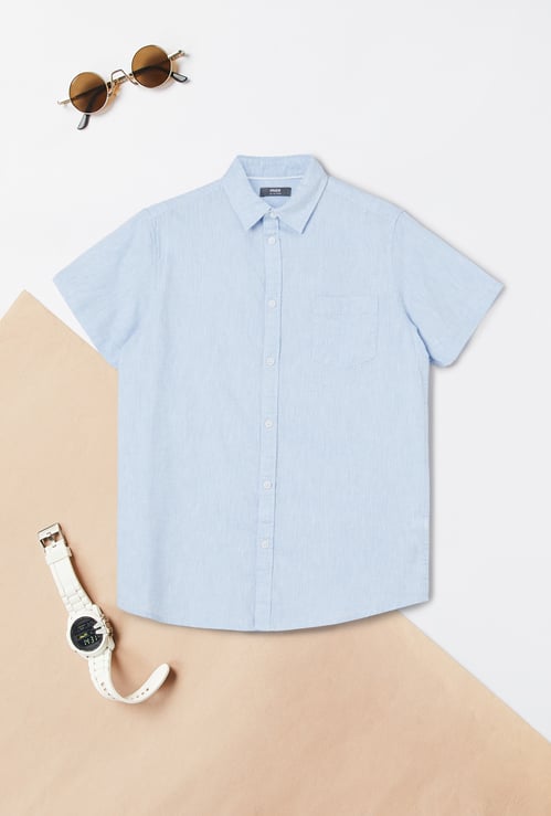 Boys Solid Shirt